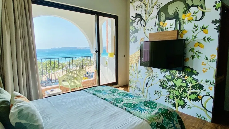 Deluxe Double room with balcony and with ocean view