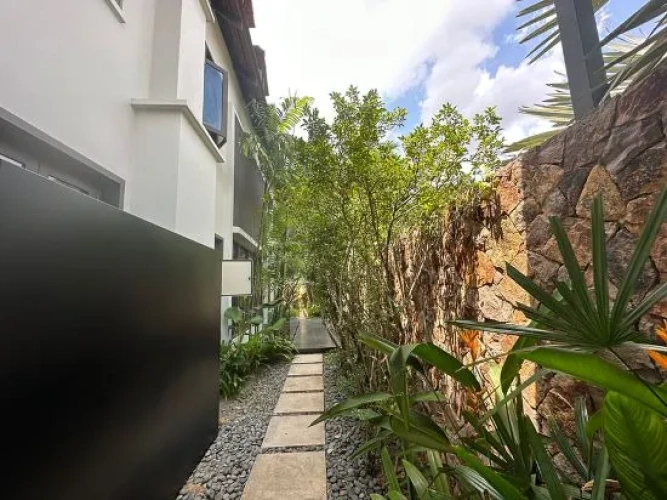 Outside