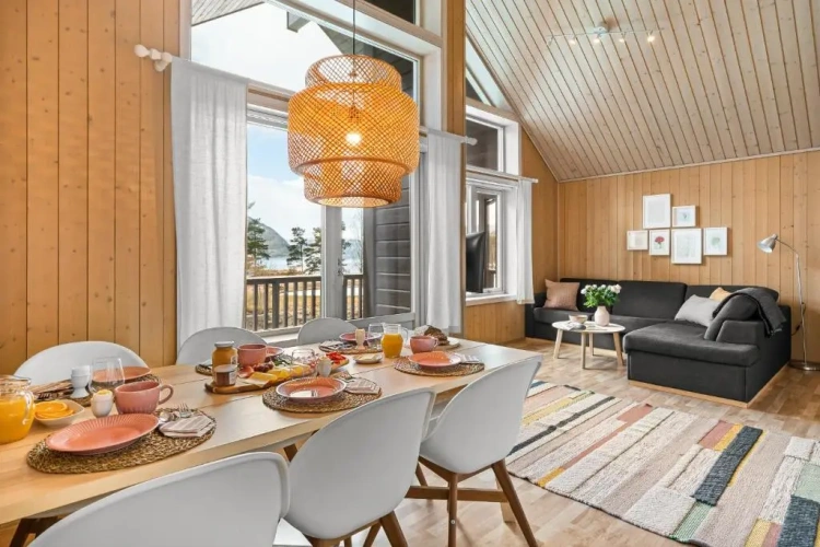Family Apartment with balcony and with view