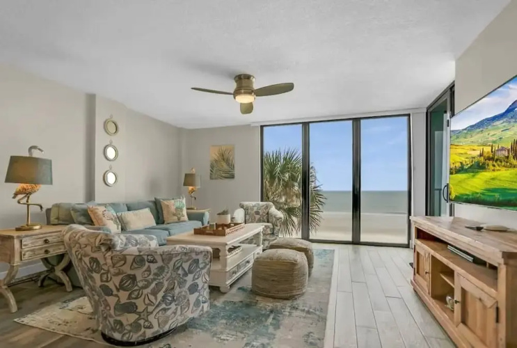 Oceanfront Pool Beach Gear Tennis Smart TVs