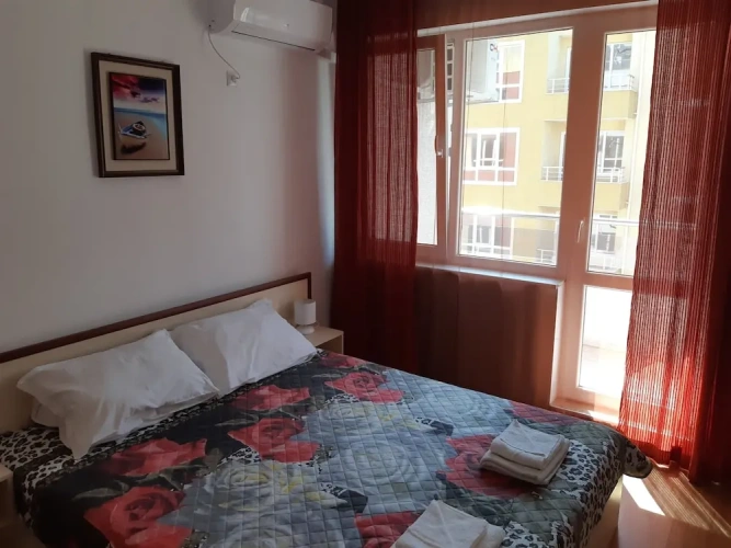 2 Bedrooms Family Apartment with balcony and with partial sea view