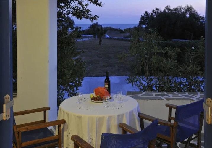 Studio with partial sea view