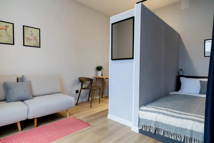 Фотография номера квартиры Апартаменты 2Ночи на улице Ивана Беличенко 92 корпус 3