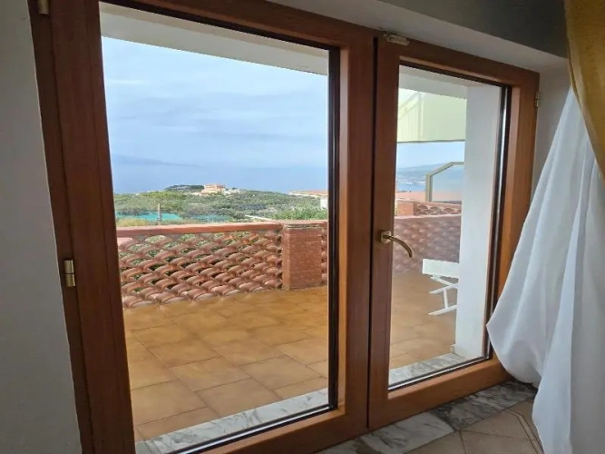 Standard Quadruple room with balcony and with sea view