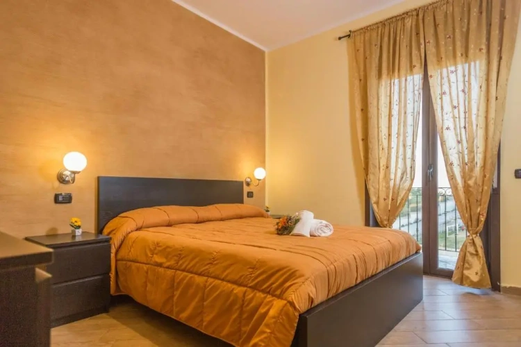 Standard Double room with balcony and with garden view