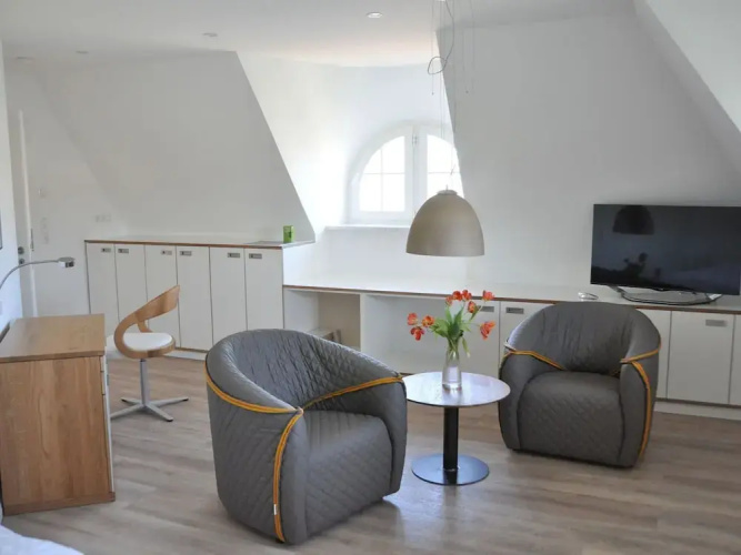 Reetdachhaus am Bodden mit Sauna