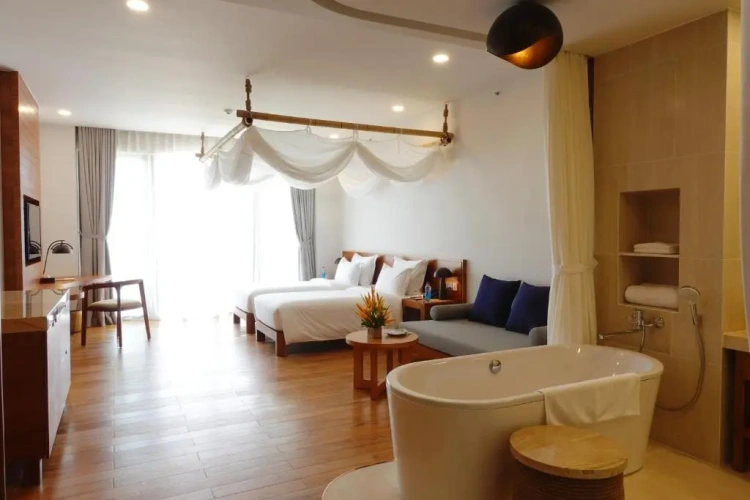Deluxe Twin room with garden view