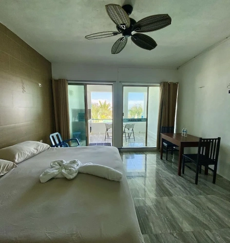 1 Bedroom Standard Double room with partial ocean view