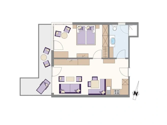 1 Bedroom Apartment