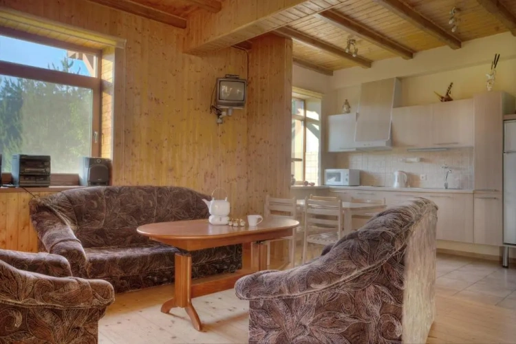 Cottage with balcony