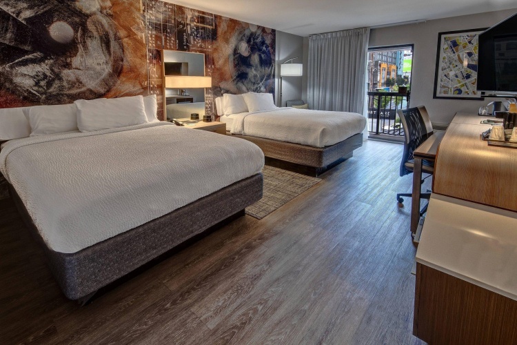 Standard Quadruple room with balcony