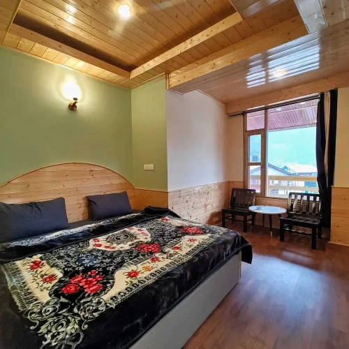 Superior Double room with balcony and with mountain view