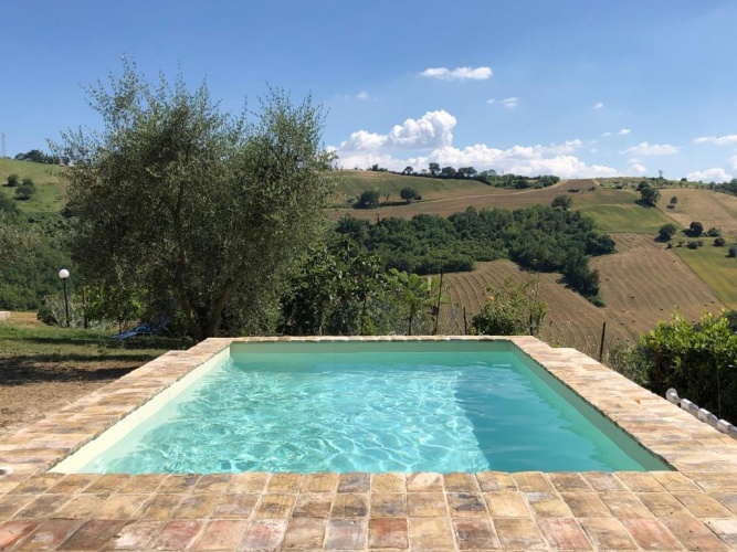 Standard Double room with pool view