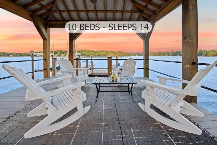 Cottage with balcony and with sunrise view