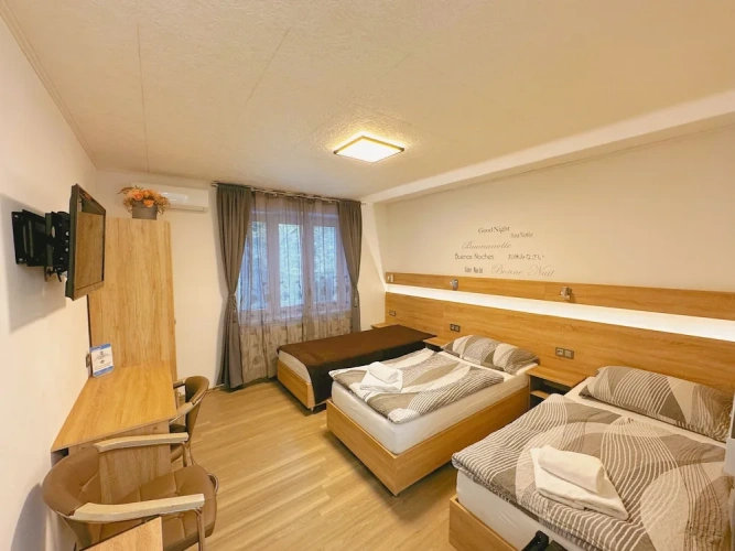 Standard Triple room with garden view