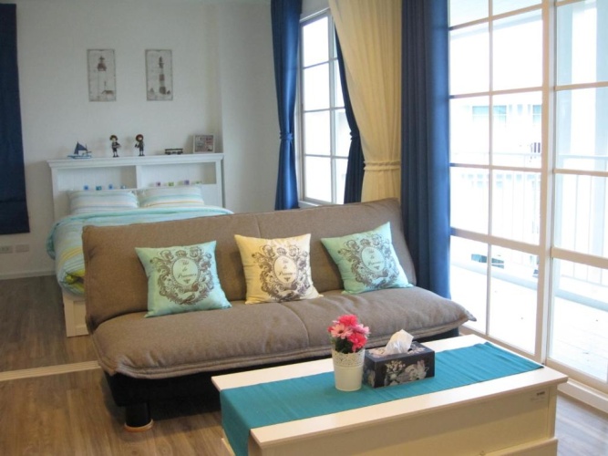 Apartment with balcony and with pool view