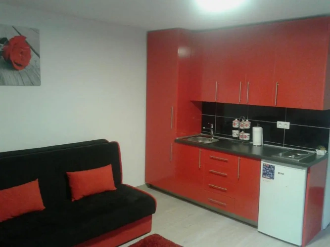 Apartment with balcony and with garden view