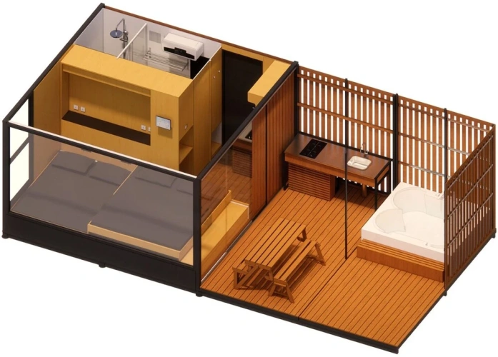Guest rooms