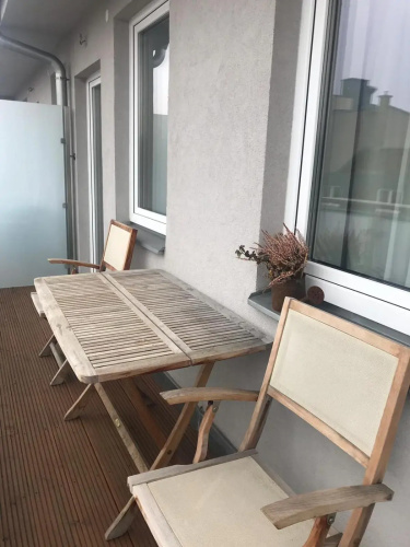 Modern apartment with balcony