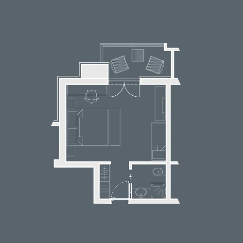 1 Bedroom Comfort Triple room with balcony