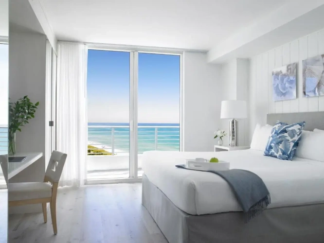 Double Suite with partial ocean view