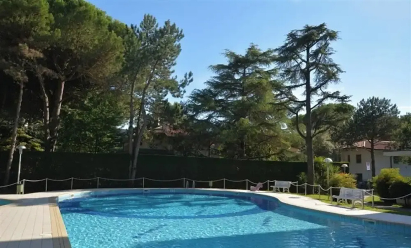 Great Studio With Huge Terrace in a Residence With Common Pool in Lignanoriviera
