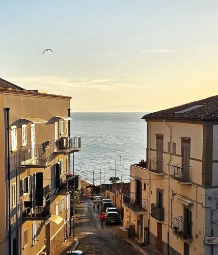 Double Studio with balcony and with partial sea view