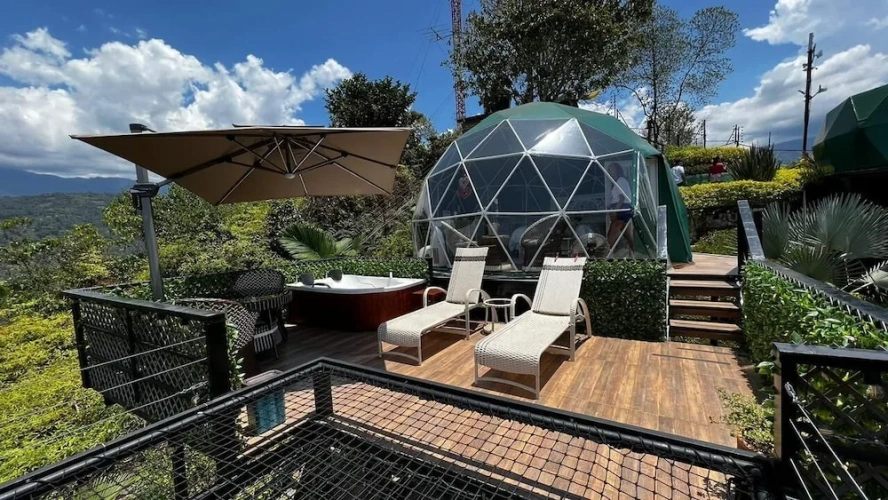 Standard Double room with balcony and with view