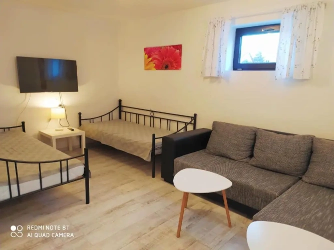 Apartment with garden view