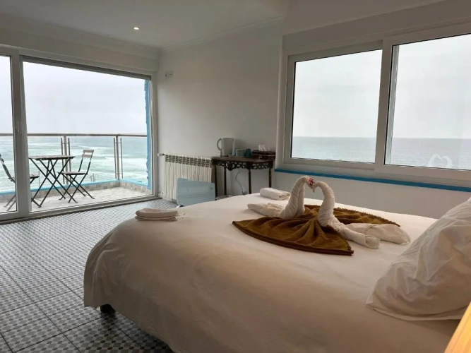 Deluxe Double room with balcony and with sea view