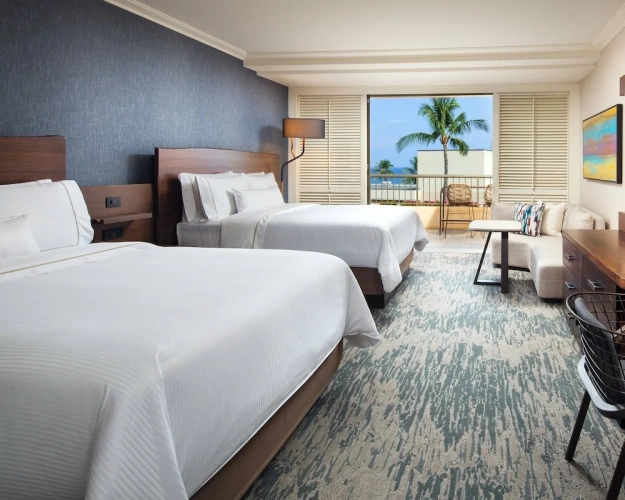 Premier Quadruple room with balcony and with ocean view