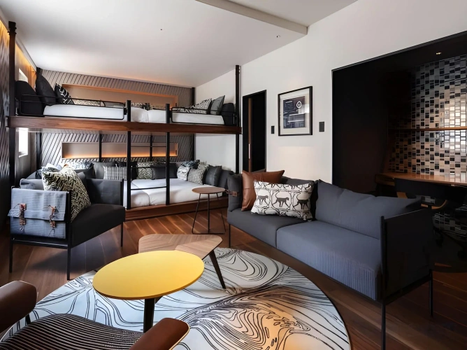 Guest rooms