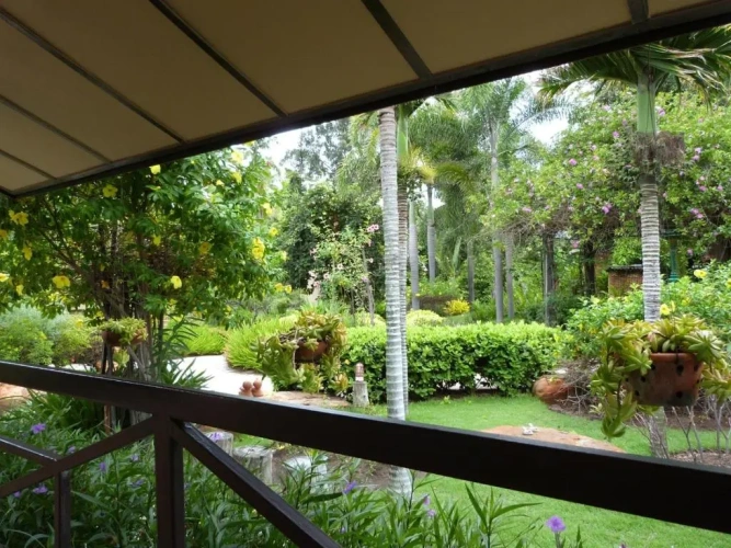 Standard Twin room with garden view