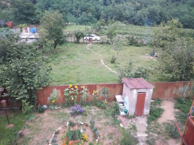 Outside