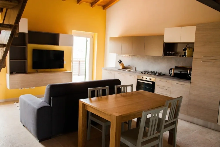 Family Apartment with mountain view