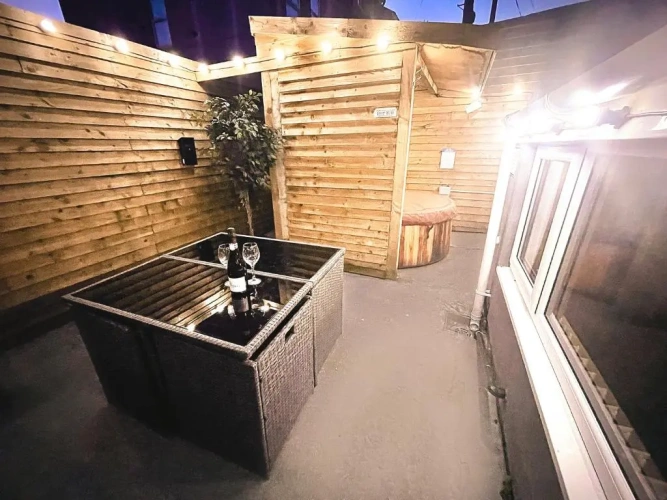 Deluxe Double Apartment with garden view