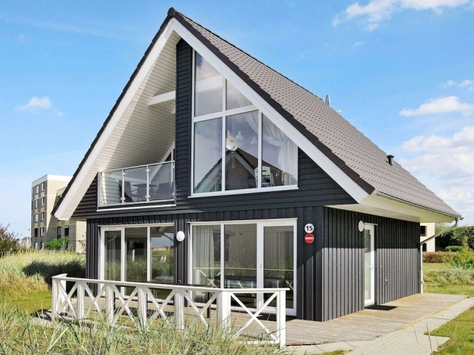 Cottage with balcony