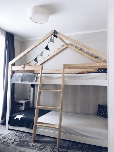 Attic Apartment with garden view