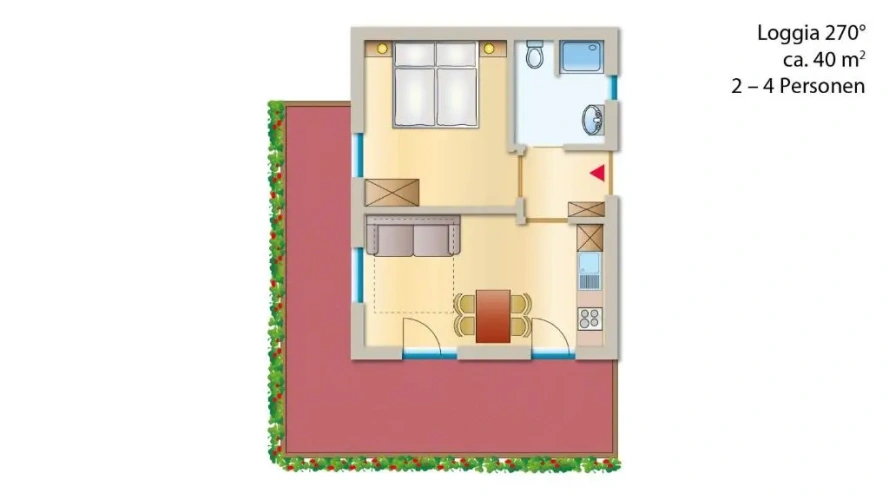 1 Bedroom Chalet