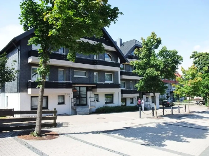 Cottage with balcony