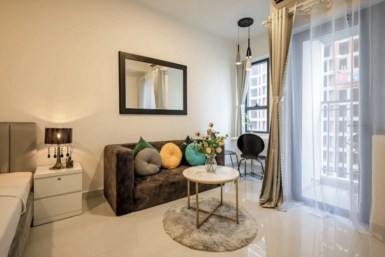 1 Bedroom Deluxe Apartment with balcony and with city view
