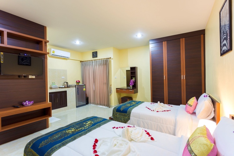 Guest rooms
