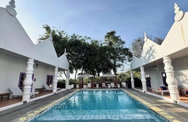 Economy Double room with pool view