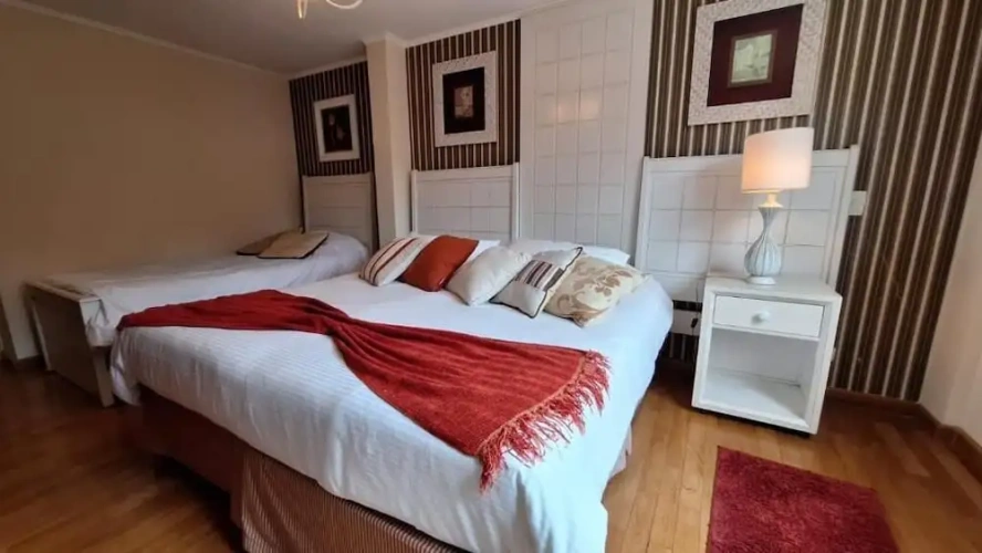 1 Bedroom Deluxe Triple room with garden view
