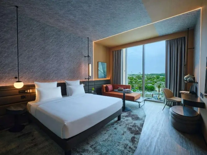 Deluxe Double room with city view