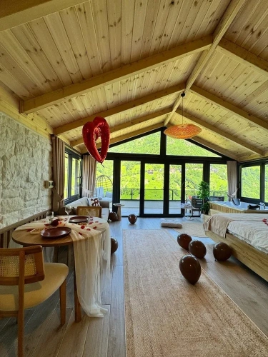 Standard room with balcony and with river view
