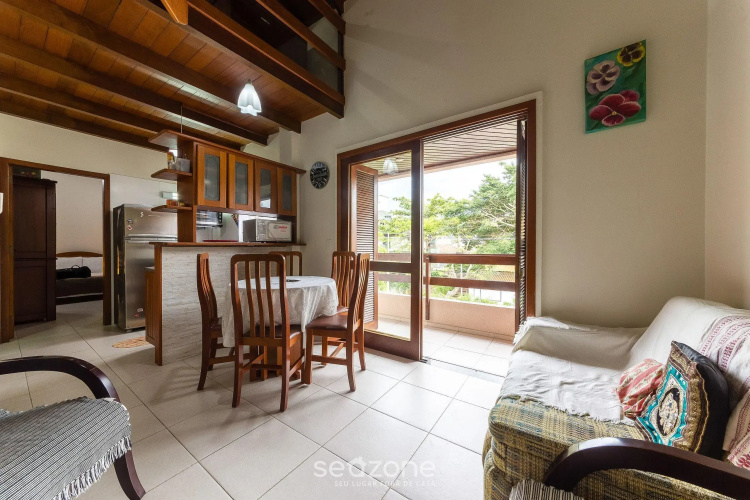 Apto 2qtos churrasq. 400 à praia | Jurerê - JBA202