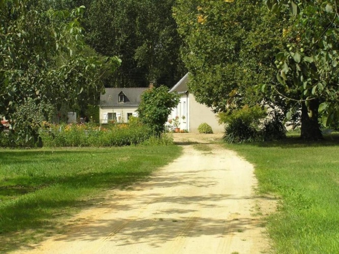Outside