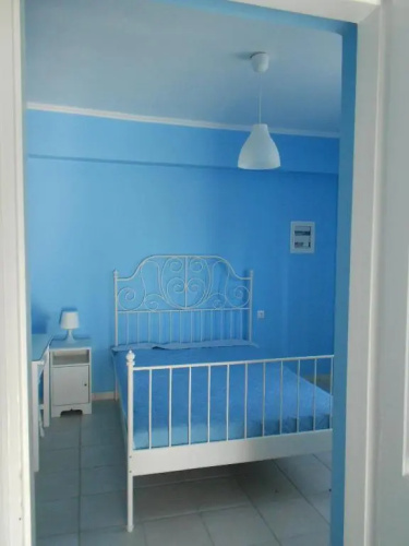 Blue White House