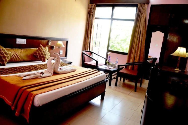 Deluxe Double room with balcony and with view